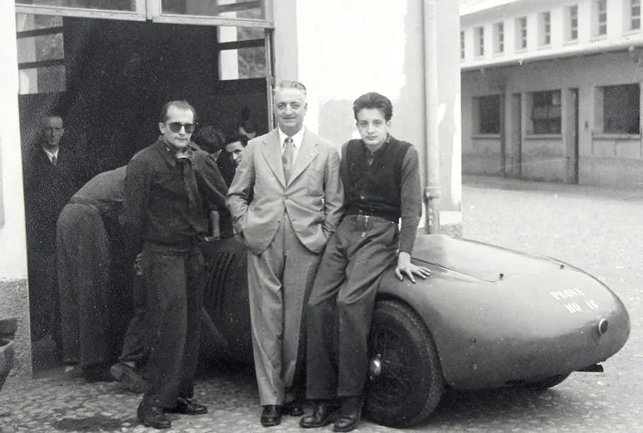 Enzo ja Dino Ferrari 1947