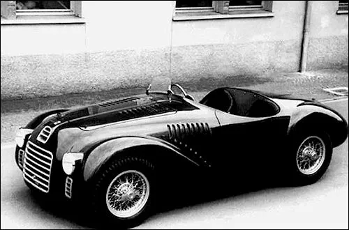 Ensimmäinen kilpa-auto Ferrari 125S 1947